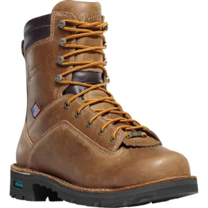 Danner Quarry USA 8" GORE-TEX Insulated Non-Metallic Safety Toe Work Boots Leather Men's