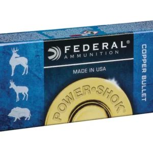 Federal Power-Shok Ammunition 300 AAC Blackout 120 Grain Copper Hollow Point Lead-Free Box of 20