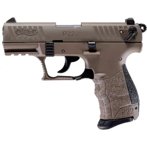 Walther P22Q Military FDE 22 LR Rimfire Pistol