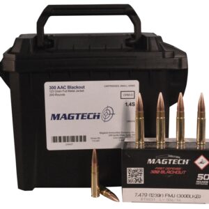MagTech First Defense 300 AAC Blackout 123gr Supersonic FMJ [300BLKB] 1000 Rounds