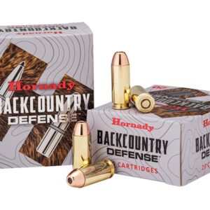 Hornady Backcountry Defense 9mm Luger +P Ammo 138 Grain DGH Protected Jacketed Hollow Point Box of 25