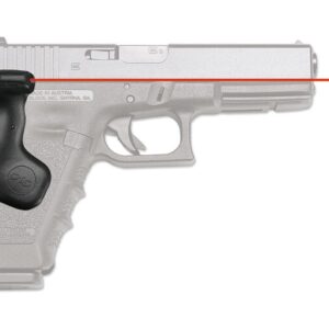 Crimson Trace Lasergrips Laser Sight for Glock Gen-3, Gen-4 17, 17L, 22, 31, 34, 35 Rear Activation with Master On/Off Switch Polymer Black