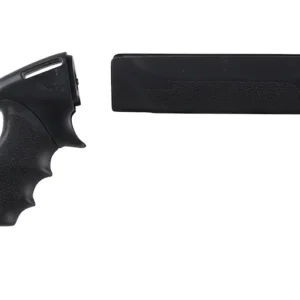 Hogue Rubber OverMolded Tamer Pistol Grip and Forend Remington 870 12 Gauge Synthetic Black