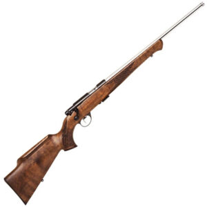 Anschutz 1712 AV Bolt Action Rimfire Rifle .22 LR 18" Threaded Barrel 5 Rounds Two Stage Trigger Walnut Stock Stainless Finish