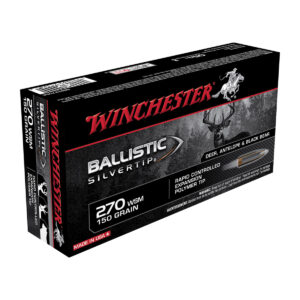 Winchester 270 WSM 150 Grain Ballistic Silvertip 100 RDS