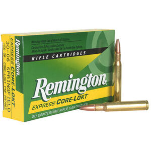 Remington Express .30-06 Springfield Ammunition 500 Rounds 180 Grain Core-Lokt Soft Point Projectile 2700fps