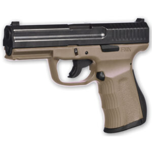 FMK 9C1G2 9MM 4″ 10RD DAO 2 MAGS FDE