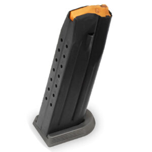 FN 509 Edge Magazine 9mm Luger 17 Rounds Gray Base Plate Steel Black