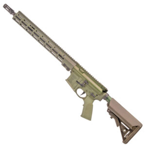 Geissele AR-15 Super Duty SD556 5.56 NATO Semi Auto Rifle 16" Barrel No Magazine Free Float 15" SMR MK16 Hand Guard B5 SOPMOD Stock OD Green