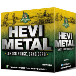 Hevi-Shot Hevi-Metal Longer Range Ammunition 12 Gauge 25 Rounds 3-1/2" BBB 1-1/2 oz Lead Free Shot 1500 fps