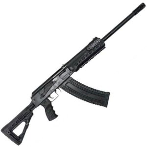 Kalashnikov USA KS-12T Tactical Semi Automatic Shotgun 12 Gauge 3" Chamber 18.25" Barrel 10 Round Magazine Fixed Sights Polymer Furniture Matte Black