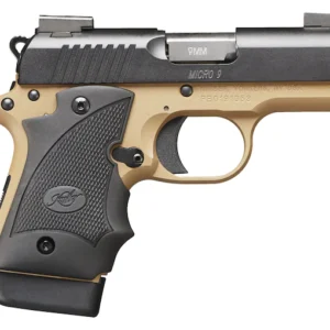 Kimber Micro 9 Desert Night (DN) Semi-Automatic Pistol 9mm Luger 3.15" Barrel 7-Round Black