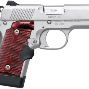 Kimber Micro 9 Laser Grip Semi-Automatic Pistol 9mm Luger 3.15" Barrel 7-Round