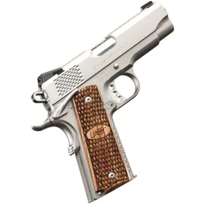 Kimber Stainless Pro Raptor II Semi-Automatic Pistol 45 ACP 4" Barrel 8-Round Stainless Wood