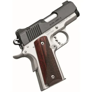 Kimber Ultra Carry II Semi-Automatic Pistol 45 ACP 3" Barrel 7-Round Black Rosewood