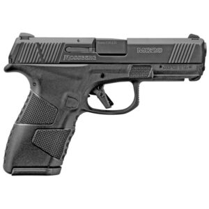 Mossberg MC2c 9mm Luger Compact Semi Auto Pistol 3.9" Barrel 10 Rounds 3-Dot Sights Black Polymer Frame/Black DLC Slide Finish