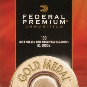 Federal Premium Gold Medal Large Rifle Magnum Match #215M Primers
