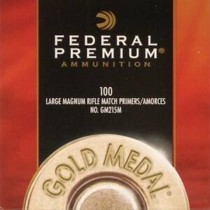 Federal Premium Gold Medal Large Rifle Magnum Match #215M Primers