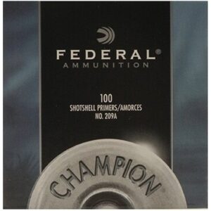 Federal Primers #209A Shotshell Box of 1000 (10 Trays of 100)