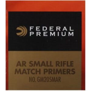 Federal Premium Gold Medal AR Match Grade Small Rifle Primers #GM205MAR