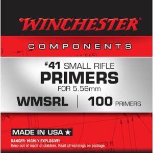 Winchester Small Rifle 5.56mm NATO-Spec Military Primers #41