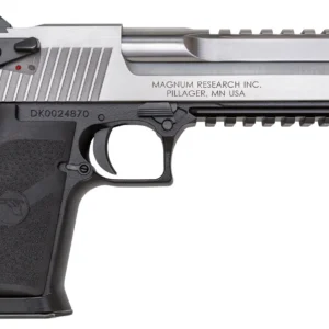 Magnum Research DE357ASIMB Desert Eagle Mark XIX L6 357 Mag 6″ 9+1 Black Hardcoat Anodized Aluminum Frame Stainless Steel Slide Black Polymer Grip