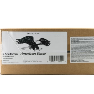 American Eagle 5.56mm 62gr FMJ Steel Core Ammunition 1000 Rounds - XM855CS