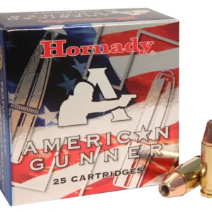 Hornady American Gunner 9mm Luger +P Ammo 124 Grain Hornady XTP Jacketed Hollow Point Box of 25