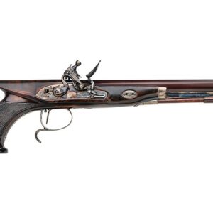 Pedersoli Tatham & Egg Flintlock Pistol 4 Caliber 10" Browned Barrel Walnut Stock