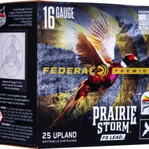Federal Premium Prairie Storm 16 Gauge Copper Plated Lead Ammo