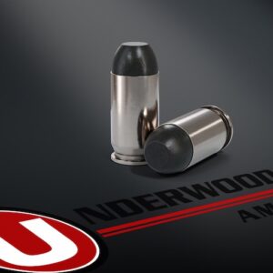 Underwood 45 ACP +P Ammo 255 Grain Flat Nose Box of 20